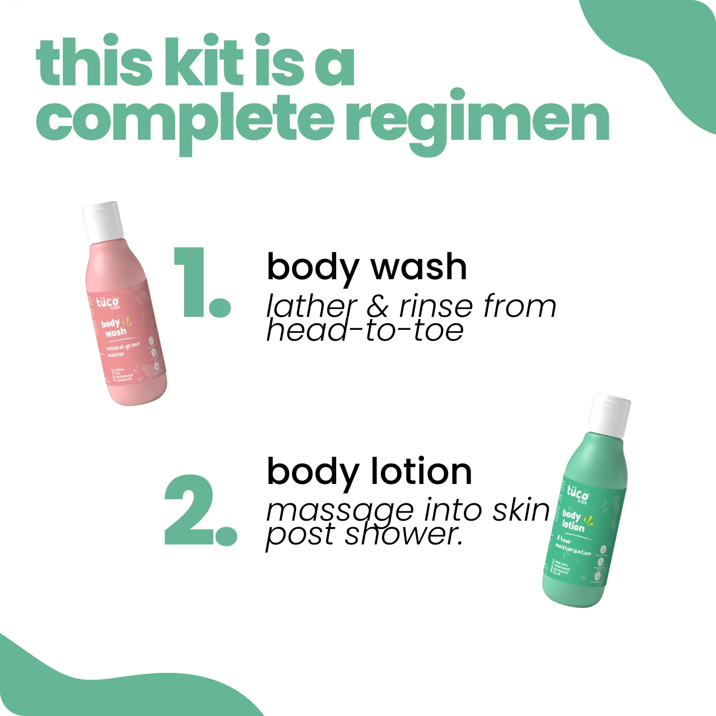Everyday Natural Bodycare - Shower Gel + Lotion - Image 3