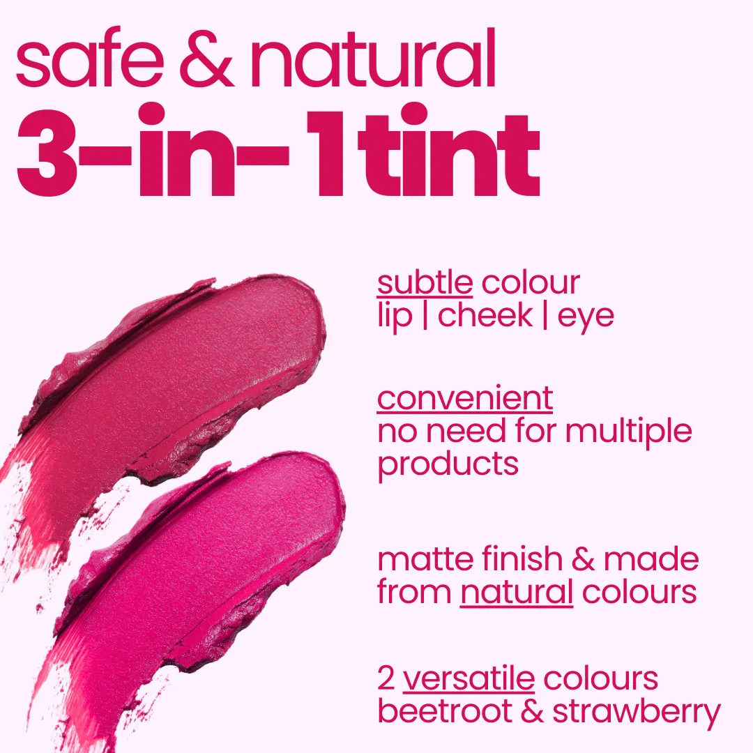 Beetroot & Strawberry Triple Tints - Image 2