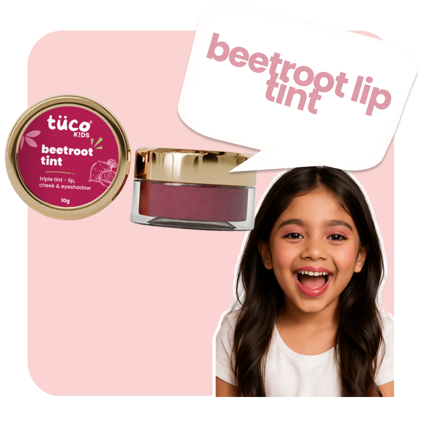 Beetroot Triple Tint for Kids!