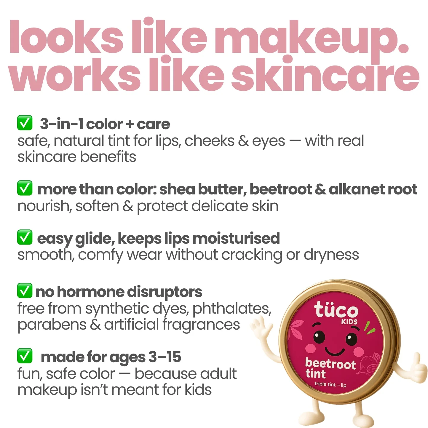 Beetroot Triple Tint for Kids! - Image 2