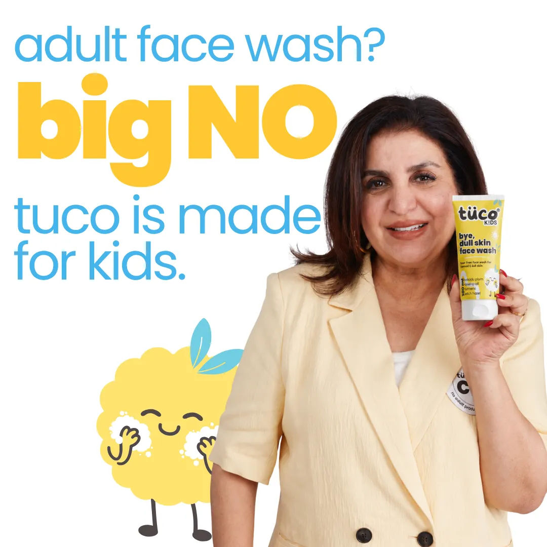 bye, dull skin face wash for kids 100ml! - Image 2