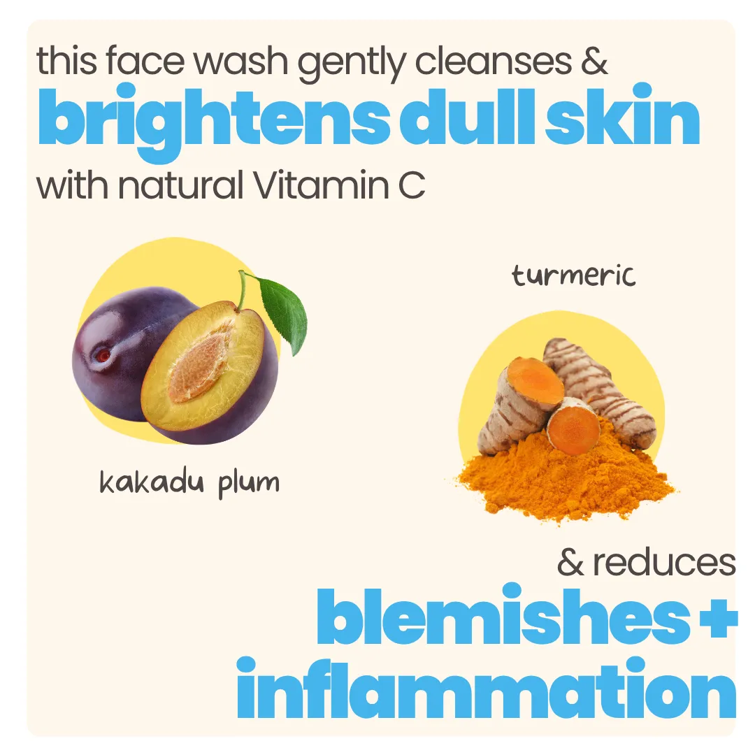 bye, dull skin face wash for kids 100ml! - Image 5