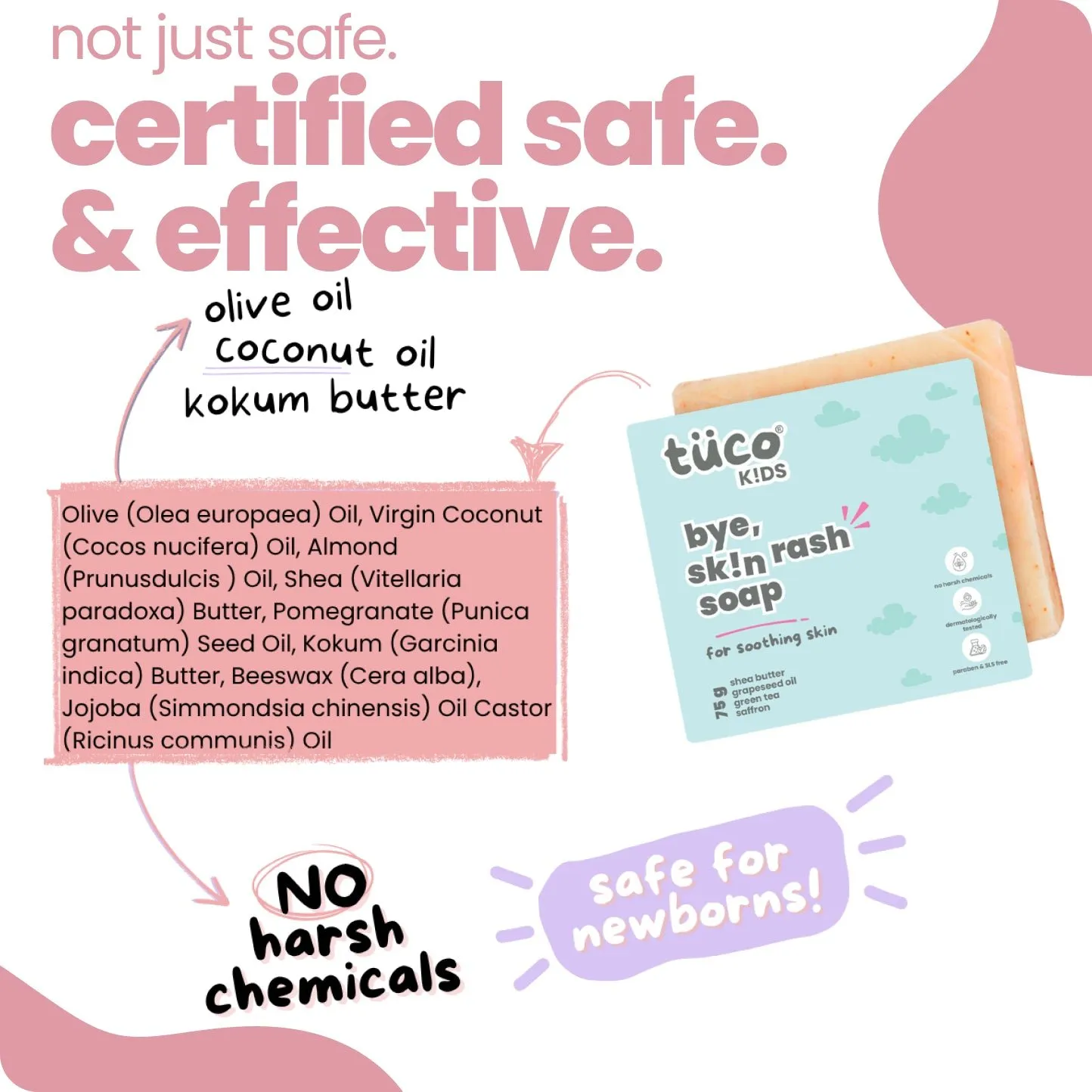 Bye, Skin Rash Natural Soap. (75g) - Image 5