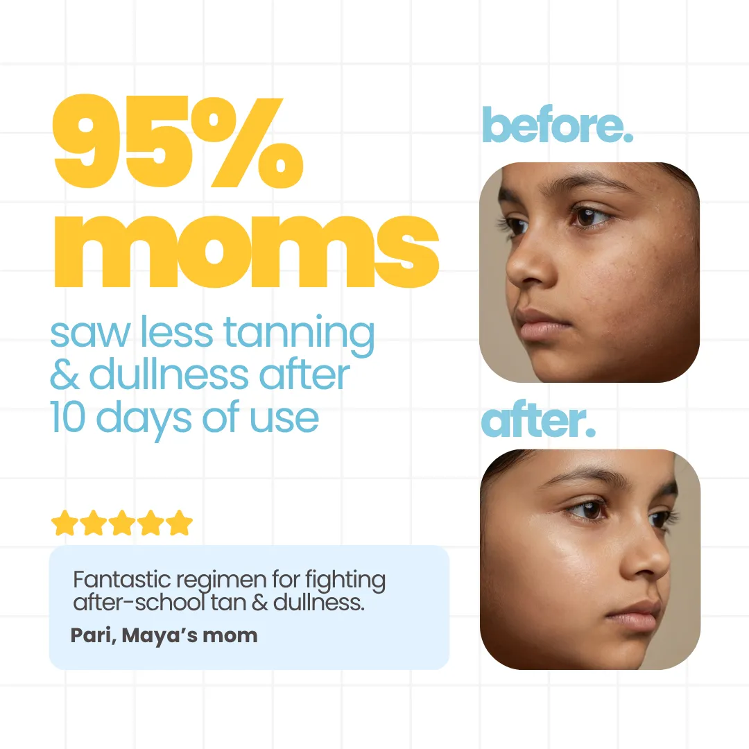Dull Face Kit: Kumkumadi Face Cream + Face Wash + Sunscreen SPF 50! - Image 7