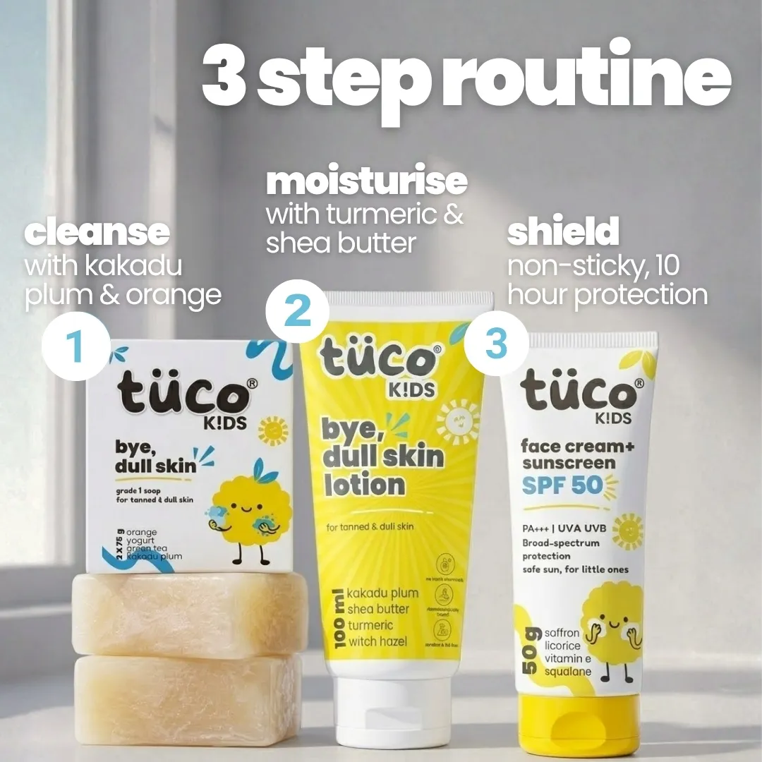 Dull Skin Kit: Soap + Lotion 100ml + Sunscreen SPF 50 - Image 3