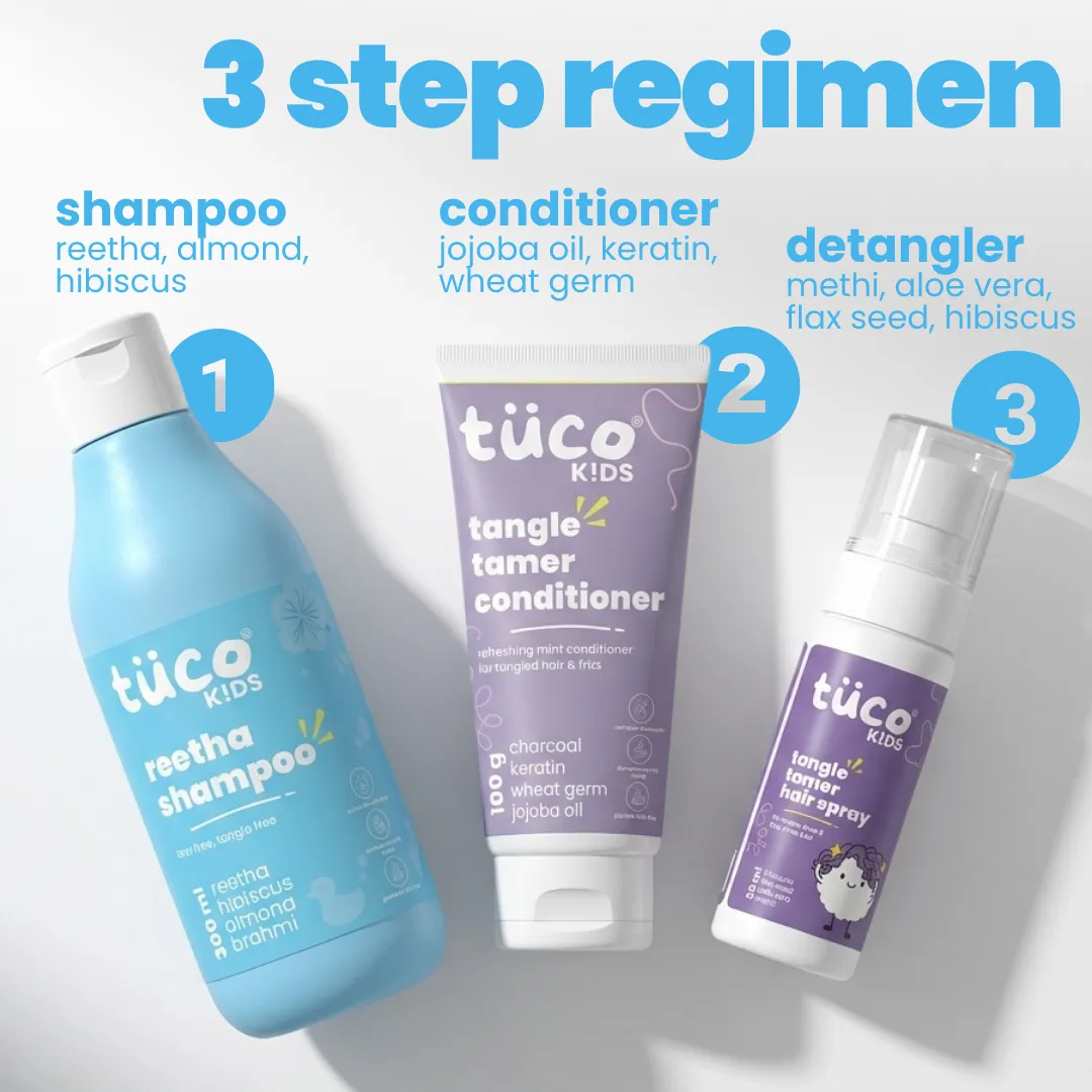 Haircare Kit: Shampoo + Conditioner + Detangler Spray - Image 3