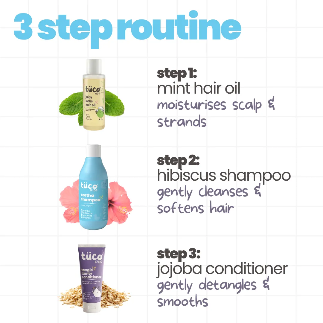 Hibiscus Frizzy Hair Kit - Image 3