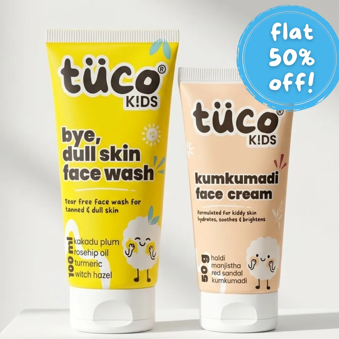 Kumkumadi Face Glow Regimen: Dull Skin Face Wash + Kumkumadi Face Cream