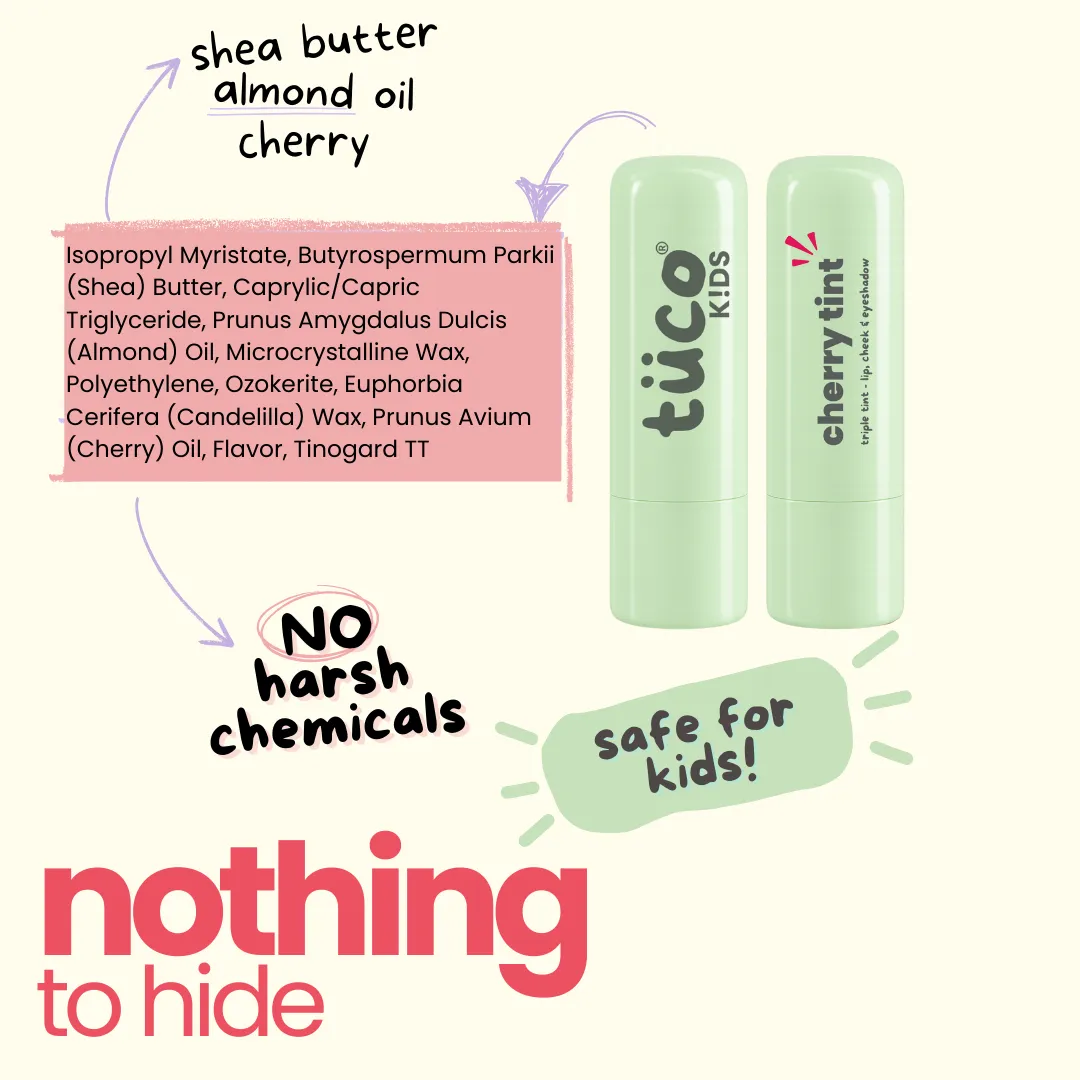 Cherry Triple Tint & Nothing Lip Balm - Image 7