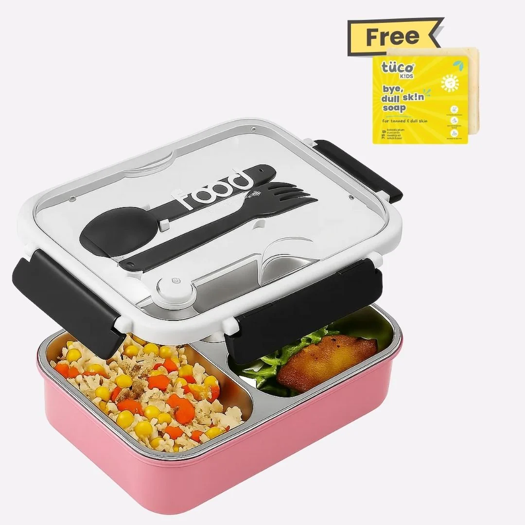 Tuco Kids 3 Compartment Bento Lunch Box. - Image 13