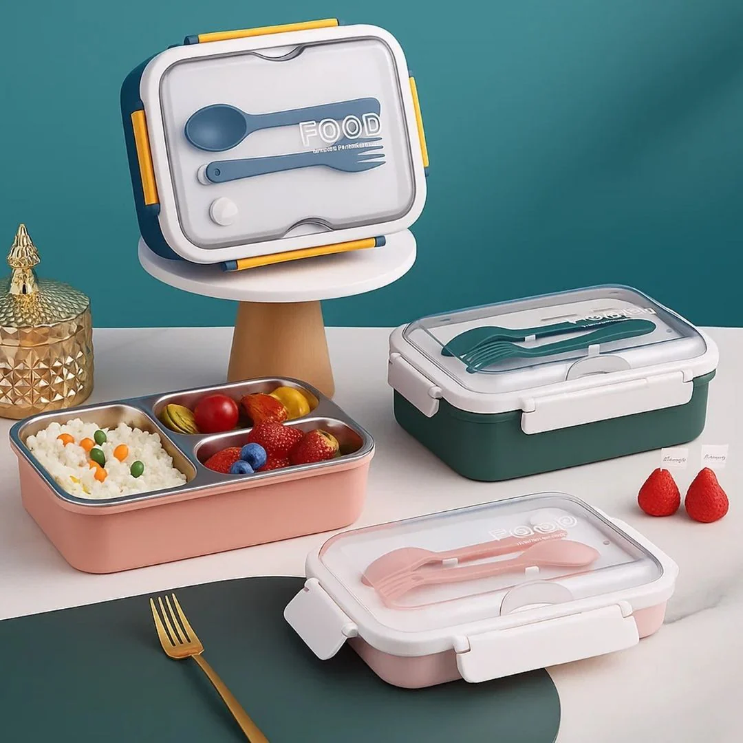 Tuco Kids 3 Compartment Bento Lunch Box. - Image 14
