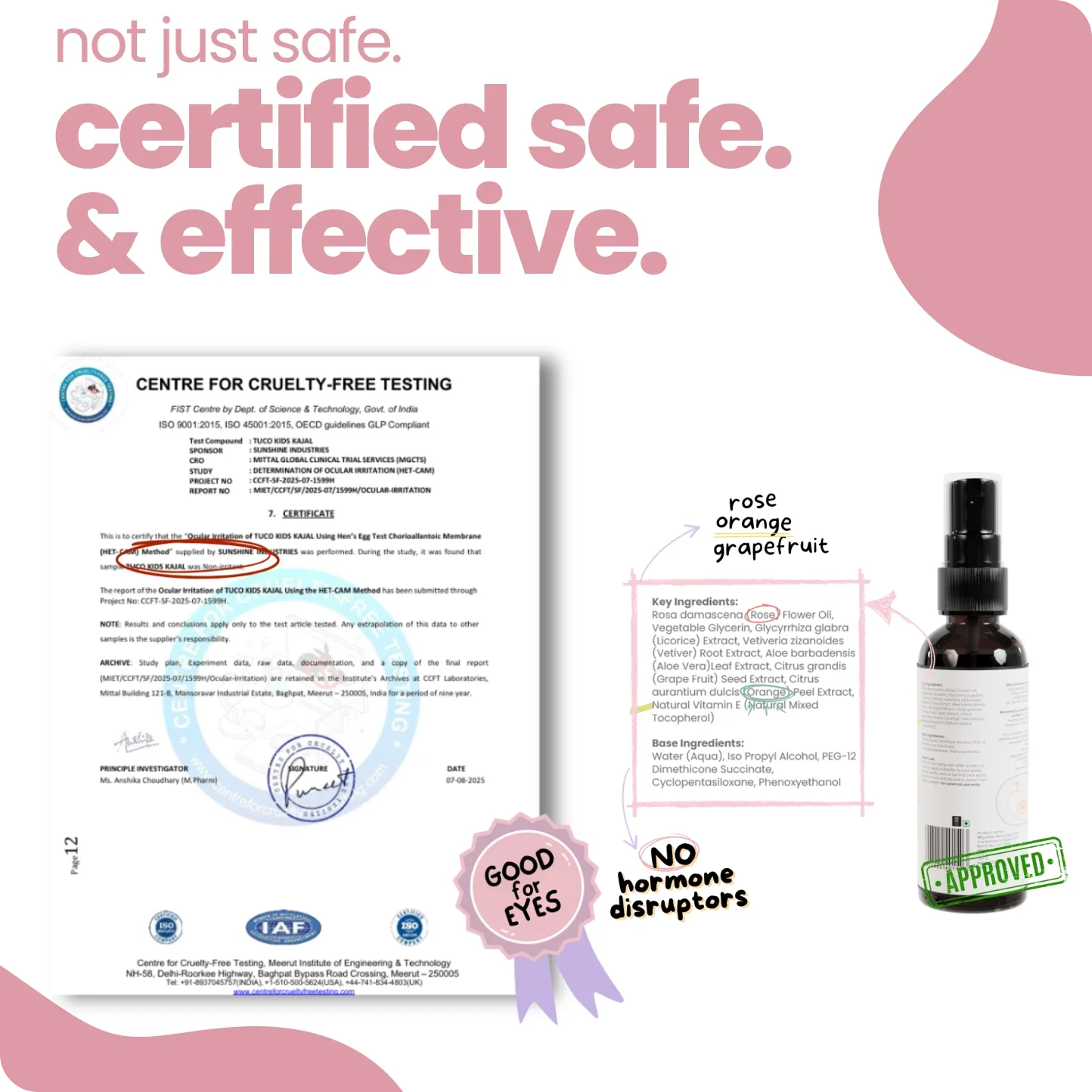Everyday Essentials Natural Body Mist + Kajal for Kids - Image 6