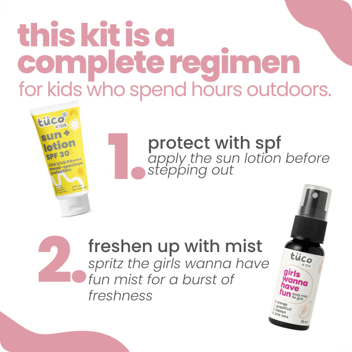 You Go Girl: Sun Lotion SPF30 + Girls Body Mist - Image 3
