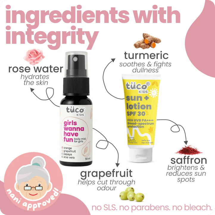 You Go Girl: Sun Lotion SPF30 + Girls Body Mist - Image 4